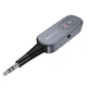 Автомобільний Bluetooth адаптер Borofone BC51 Clear Way AUX BT 5.4 Grey - изображение 1