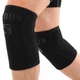 Наколенники для приседа и пауэрлфтинга 2шт размер M Нейлон KNEE SLEEVE EZOUS черный A-06 - изображение 1
