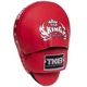 Лапа Изогнутая для бокса и единоборств 2 шт 26x18x9см Кожа TOP KING Super красный TKFMS - изображение 7