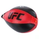 Груша пневматична підвісна d-15см h-22см Шкіра UFC чорний-червоний UHK-69751 - зображення 6