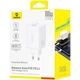 Сетевое зарядное устройство Baseus EnerFill FE11 Fast Charger 2Type-C/USB 100W белый - изображение 6