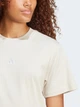 Футболка хлопковая женская Adidas Essentials Small Logo Cotton Sportswear JI6079 XS Beige/White (4067902850283) - изображение 5