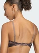 Спортивный топ для бега женский Adidas Optime Essentials Workout Leopard Light Support Bra KA6343 XL Earth Strata (4068822088091) - изображение 5