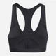 Спортивный топ для бега женский Adidas Optime Essentials Workout Zip-Front Medium Support Bra KB4386 M Black (4068822542876) - изображение 7