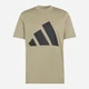 Футболка хлопковая длинная мужская Adidas Essentials Big Logo Tee KC0921 XL Wonder Cargo (4068805137433) - изображение 3