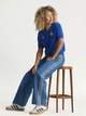 Джинсы женские Adidas Originals Firebird Track Pant Denim KD2935 32-30 Medium Vintage Denim (4068822927109) - изображение 4