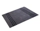 Ковдра-плед вовняна Jail Blanket W. Striper (195 x 150 см) Mil-Tec Black - зображення 1