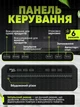 Вакуумний пакувальник універсальний Food Vaccum Sealer 65 kPa 6 режимів + пакети для вакууматора чорний - изображение 2