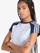 Футболка хлопковая короткая женская Adidas Originals Sst Baby T-Shirt KD3798 L Crystal Sky (4068821894303) - изображение 4