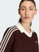 Поло женское Adidas Originals Knitted Crochet Polo KE0198 L Aurora Coffee (4068812833144) - изображение 4