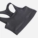 Спортивный топ для фитнеса женский Adidas Powerreact Graphic Bra KE9859 S Carbon (4068822106900) - изображение 7