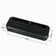 Вакуумний пакувальник для харчових продуктів Food Vacuum Sealer з різаком та пакетами, чорний - зображення 6