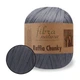 FibraNatura Raffia Chunky, Графитовый №114-42 - пряжа для сумок, целлюлоза, 100г 120м, рафия - изображение 1