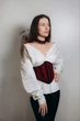 Жіночий вишитий корсет Ztclothes Плахта S Червоний (ZTCLKORPLCH) - изображение 2