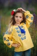 Вишиванка для дівчинки Trend Міра 164 Жовтий (SOLD2223) - зображення 2