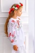 Вишиванка для дівчинки Trend Тюльпанчики 158 Білий (SOLD2226) - изображение 4