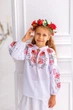 Вишиванка для дівчинки Trend Тюльпанчики 140 Білий (SOLD2226) - изображение 5
