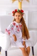 Вишиванка для дівчинки Trend Тюльпанчики 158 Білий (SOLD2226) - изображение 6