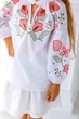 Вишиванка для дівчинки Trend Тюльпанчики 140 Білий (SOLD2226) - изображение 8