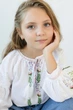 Вишиванка для дівчинки Trend Ранок 158 Білий (SOLDRANBI) - изображение 5