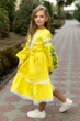 Вишита сукня для дівчинки Trend Сонечко 116 Жовтий (SOLSUDSONZH) - изображение 5