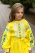 Вишита сукня для дівчинки Trend Сонечко 116 Жовтий (SOLSUDSONZH) - изображение 6