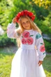 Вишита сукня для дівчинки Trend Макова 158 Білий (SOLSUD2206) - изображение 2