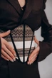 Жіночий вишитий корсет Ztclothes Плахта M Коричневий (ZTCLKORPLKO) - изображение 5