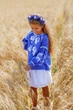 Вишиванка для дівчинки Trend Аріша 128 Синій (SOLD2207) - изображение 5