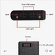 Корпус для повербанка 8×18650 с контроллером, LCD и фонариком (до ~25000 mAh) Черный - изображение 5