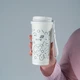 Термокружка Kite K25-1226-3, 550 мл, біла - зображення 6