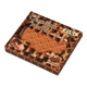 Блокнот ZiBi Chocolate Waffle 90x90 мм 80 аркушів нелінований ароматизований Soft Touch обкладинка ZB.12470-40 - изображение 4