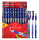 Ручка масляна Radius I-Pen синій 50/300/1200 шт - изображение 2