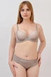 Комплект білизни push-up і трусики 9380 Balaloum капучин 85D - зображення 1