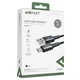 Дата кабель Acefast C1-04 USB-Type-C 3A (1.2m) Black - зображення 3
