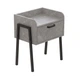 Тумба модульна Ferrum-decor Бетті 540x450x320 метал Чорний ДСП Бетон 16 мм (FRD-105497) - зображення 2