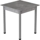 Стіл кухонний Ferrum-decor Агата 75x70x70 Сірий ДСП Бетон 16мм (FRD-105556) - зображення 1