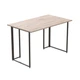 Комп'ютерний стіл Ferrum-decor Ханна 76x100x70 чорний ДСП Дуб Сан-Марино 32мм (FRD-103509) - зображення 1