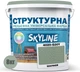Краска цветная структурная SkyLine 4020-G30Y 8 кг Шалфей (4821044022096) - изображение 2