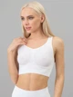 Топ на широких бретелях Classic top Bianco S/M Белый - изображение 1