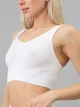 Топ на широких бретелях Classic top Bianco S/M Белый - изображение 3