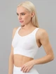 Топ на широких бретелях Classic top Bianco S/M Белый - изображение 4