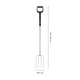Вилы садовые телескопические Fiskars Xact™ 110-130 см (1070717) - изображение 3