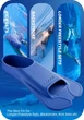 CAPAS XS Ласты для плавания, короткие силиконовые, для тренировок, с мешочком, бирюзовый цвет, унисекс - изображение 5