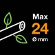 Секатор Fiskars Plus P721 Bypass до 24 мм (1057170) - изображение 4