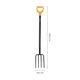 Вилы садовые Fiskars Solid Metal 120 см (1070673 - изображение 2