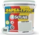 Цветная краска-грунт акриловая с кварцевым песком SkyLine 1005-G20Y 7 кг Амброзия (4821044020269) - изображение 2