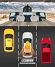 Зеркало заднего вида на присосках, антибликовое, HD, для салона автомобиля Черный - изображение 6