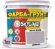 Цветная краска-грунт акриловая с кварцевым песком SkyLine 2010-R30B 7 кг Целиалис (4821044022263) - изображение 2