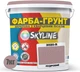 Цветная краска-грунт акриловая с кварцевым песком SkyLine 3020-R 7 кг Пудровый (4821044020467) - изображение 2